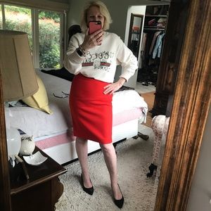J. Crew wool pencil skirt